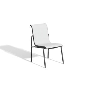 Orso Sling Side Chair -Fog Seat