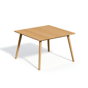 Tulle Teak 45in Square Dining Table