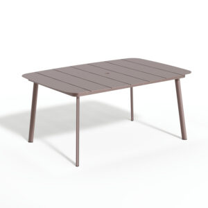 Eiland All-Aluminum 63&#8243; Rectangular Dining Table