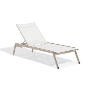 Eiland Armless Chaise Lounge -Natural Seat