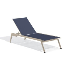 Eiland Armless Chaise Lounge -Ink Pen Seat