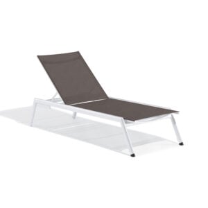 Eiland Armless Chaise Lounge -Cocoa Seat