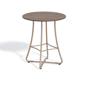 NEW &#8211; Malti 36&#8243; Round Bar Table -Marshland Oak Top