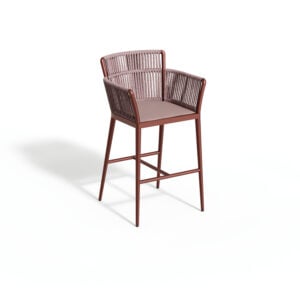 Nette Bar Chair -Garnet Back