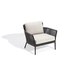 Nette Club Chair -Pewter Back
