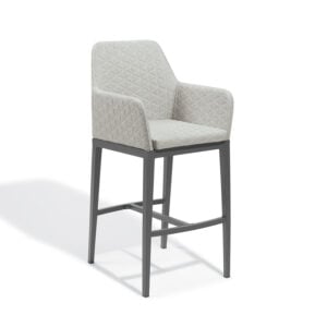 Oland Bar Chair -Canvas Granite Seat