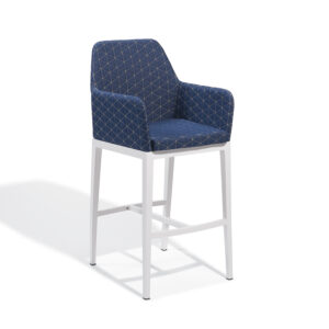 Oland Bar Chair -Spectrum Indigo Seat