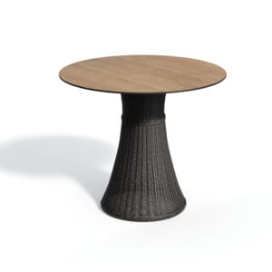 Tulle 48&#8243; Round Bar Table -Enigma Top