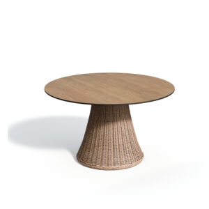 Tulle 48&#8243; Round Dining Table -Enigma Top