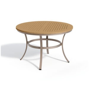 Travira 48&#8243; Round Dining Table -Natural Top