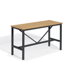 Travira 72&#8243; Rectangular Bar Table &#8211; Tekwood