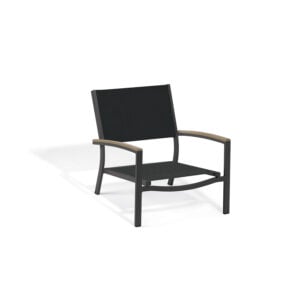 Travira Sling Beach Lounge Chair -Black Seat