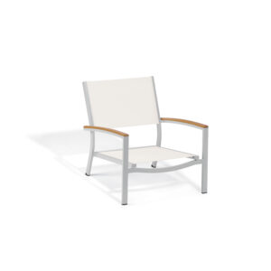 Travira Sling Beach Lounge Chair -Natural Seat