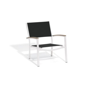 Travira Sling Lounge Chair -Black Seat
