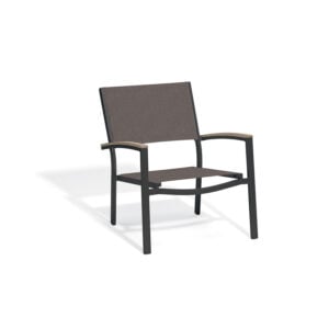Travira Sling Lounge Chair -Cocoa Seat