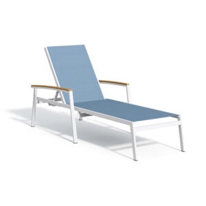 Travira Sling Chaise Lounge -Neptune Seat