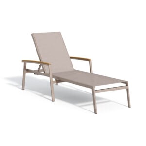 Travira Sling Chaise Lounge -Sequoia Seat