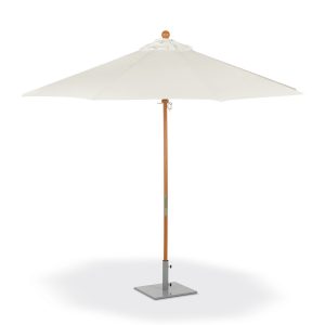 Octagonal Market Umbrella &#8211; 9ft Aluminum or Wood Frame